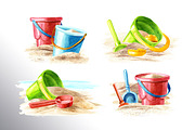 On the Sunny Sand, a Seasonal Illustration by Daria Ustiugova (Thumbnail 4 of 11)