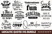 Funny Sarcastic Quotes SVG Bundle, an Object Graphic by FiveStarCrafting (Thumbnail 1 of 5)