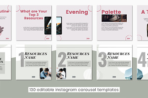 Carousel Canva Instagram Template