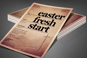 Easter Fresh Start Church Flyer, a Flyer Template by loswl (Thumbnail 1 of 7)