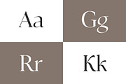 Calserif - Calligraphic Serif, a Serif Font by Mulkan Nazir (Thumbnail 6 of 18)