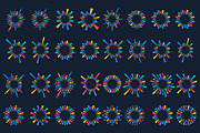 fireworks explosion design vector, a Branding & Logo Template by BARONSTD (Thumbnail 2 of 6)