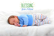 Birth Announcement Photo Overlays, a Layer Style Add-On by Photography Planet (Thumbnail 2 of 5)