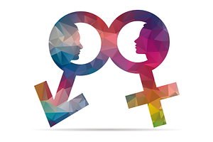 man and woman