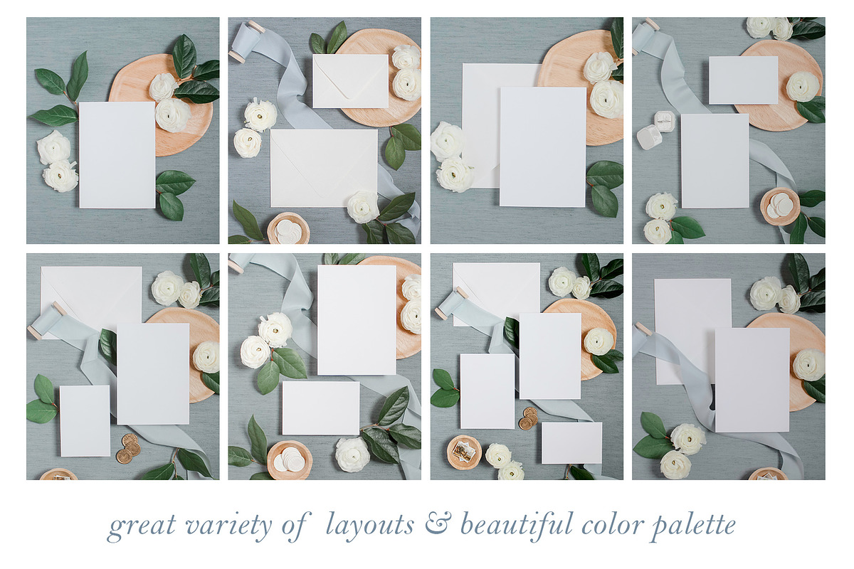 French Blue Linen Mockups, a Photo by BlueHarborPaperie (Photo 8 of 9)