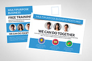 Corporate Postcard Print Templates, a Card Template by AfzaalGraphics (Thumbnail 2 of 4)