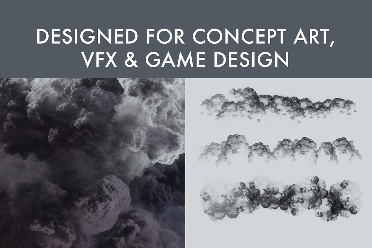 Impact FX Brush Set, a Brush Add-On by Zsolt Kosa Art (Photo 3 of 8)