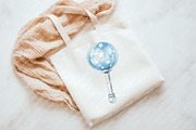 Watercolor Blue Baby Shower PNG Clip, an Illustration by Watercolor design (Thumbnail 6 of 12)