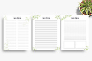 Digital Notebook Pages, a Stationery Template by Ultimate Template Shop (Thumbnail 3 of 8)