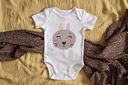 Baby Onesie Flat Lay Mockup Set, a Shirt Mockup by Neutral Mockups (Thumbnail 4 of 5)