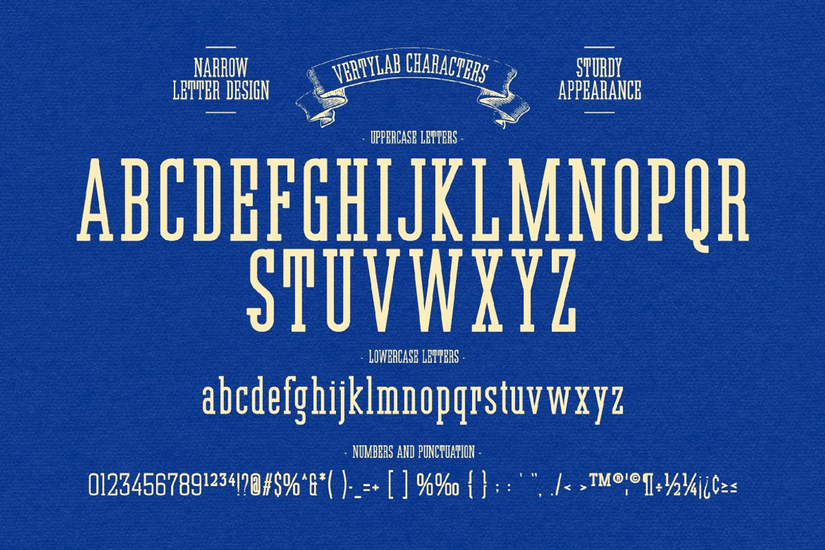 Vertylab, a Slab Serif Font by graphicook (Photo 2 of 10)