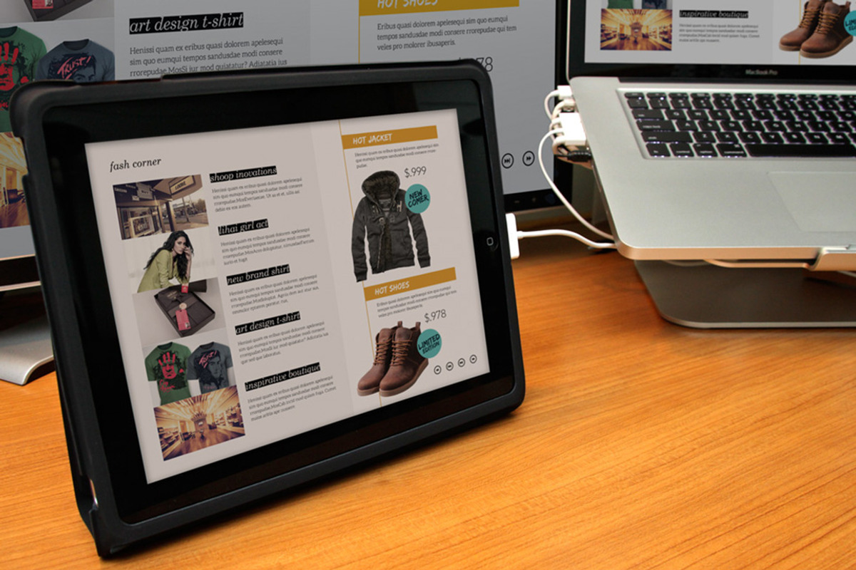 Ipad Magazine Template, a Magazine Template by broluthfi (Photo 2 of 5)