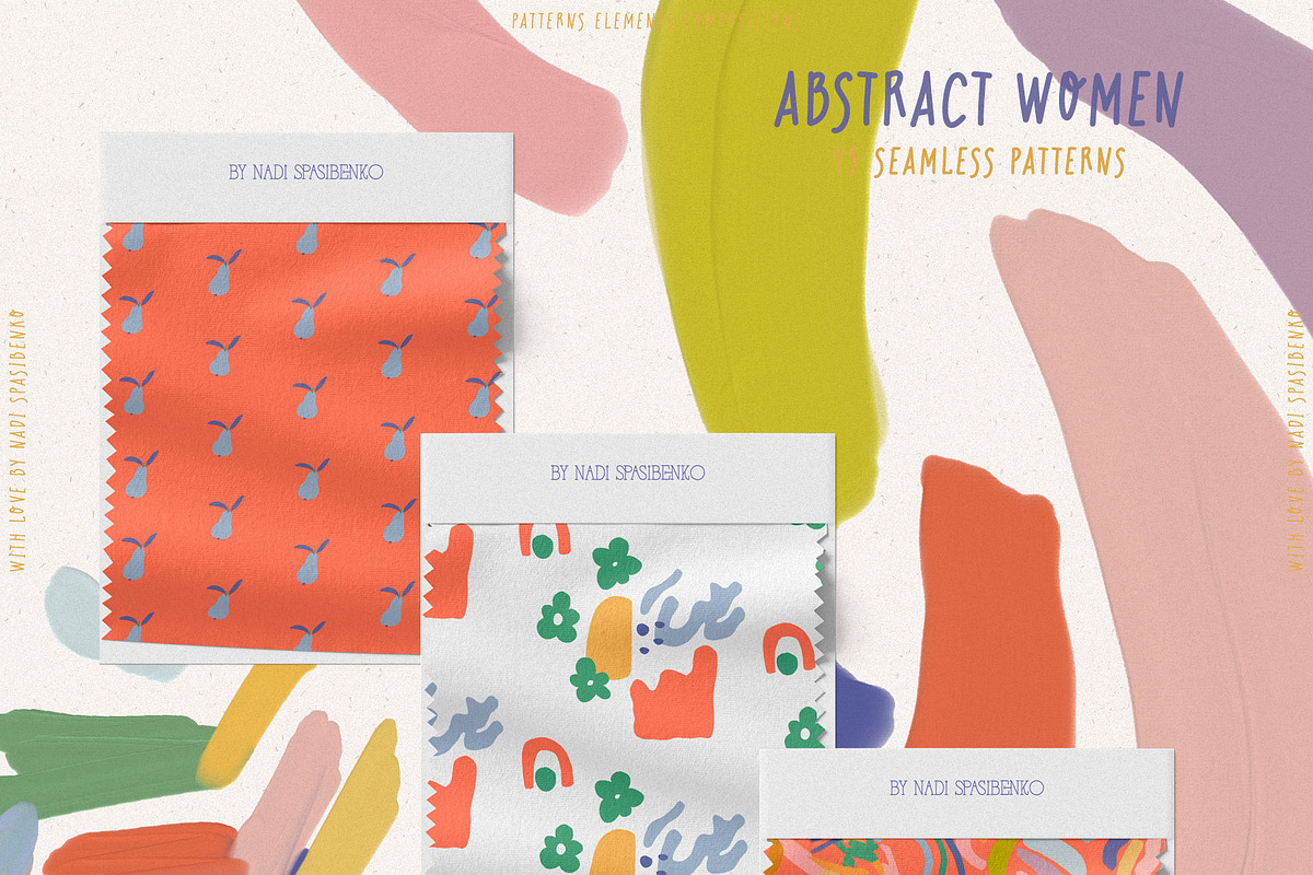 WOMAN & ABSTRACT, a Person Illustration by nadispasibenko (Photo 7 of 15)
