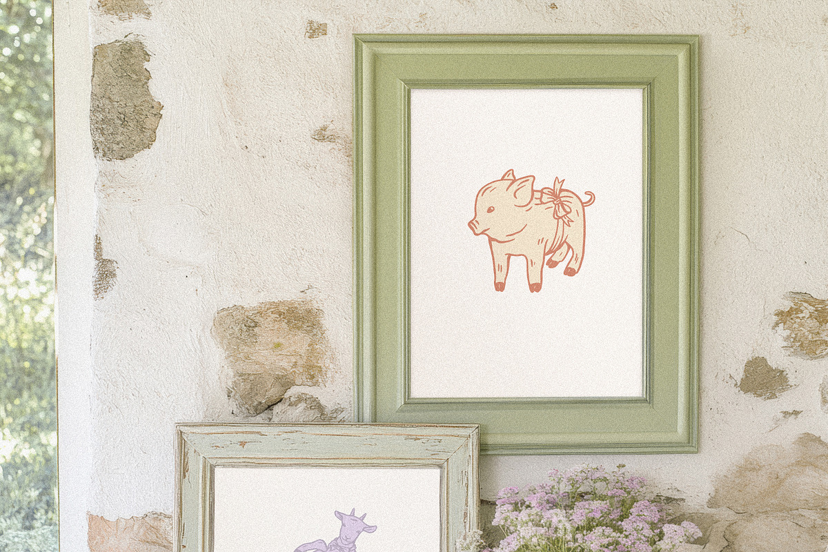 Village Romance - Whimsical Graphics, an Object Graphic by AnMark (Photo 5 of 16)