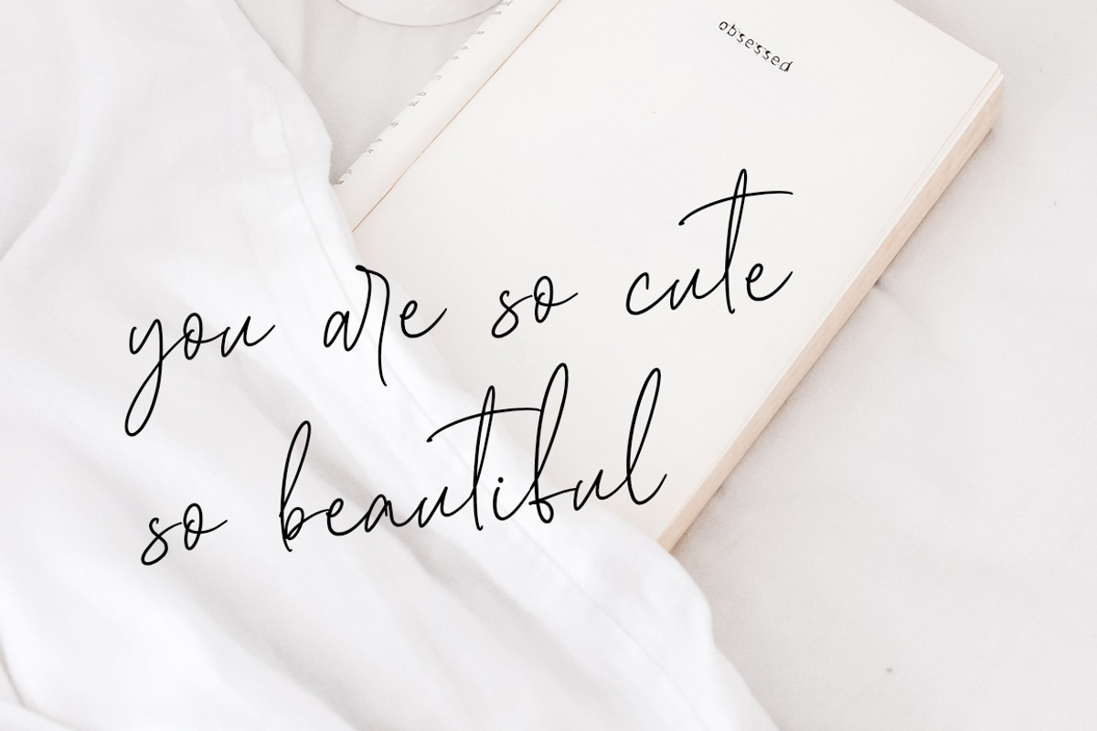 Cherrydorry - Chic Handwritten Font preview 8