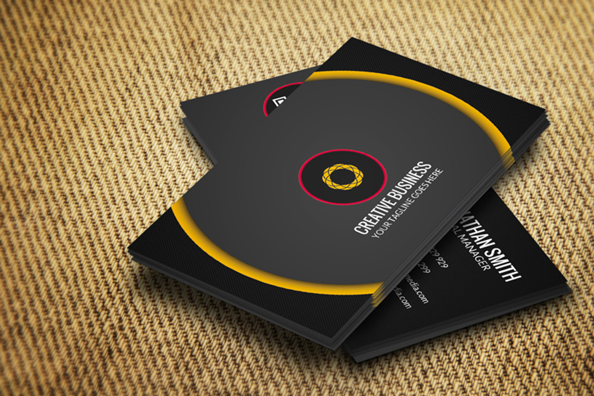 Modern Business Card CM033, a Business Card Template by annozio (Photo 3 of 4)