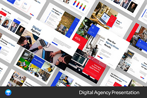 Digital Agency Keynote Templates, a Presentation Template by Fit-tee