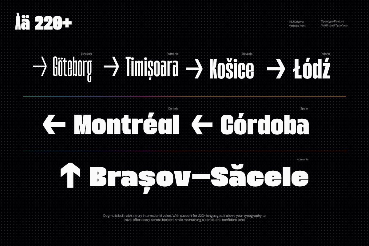 TBJ Dogmu Bold Power Sans Serif, a Sans Serif Font by Taboja Studio (Photo 10 of 16)