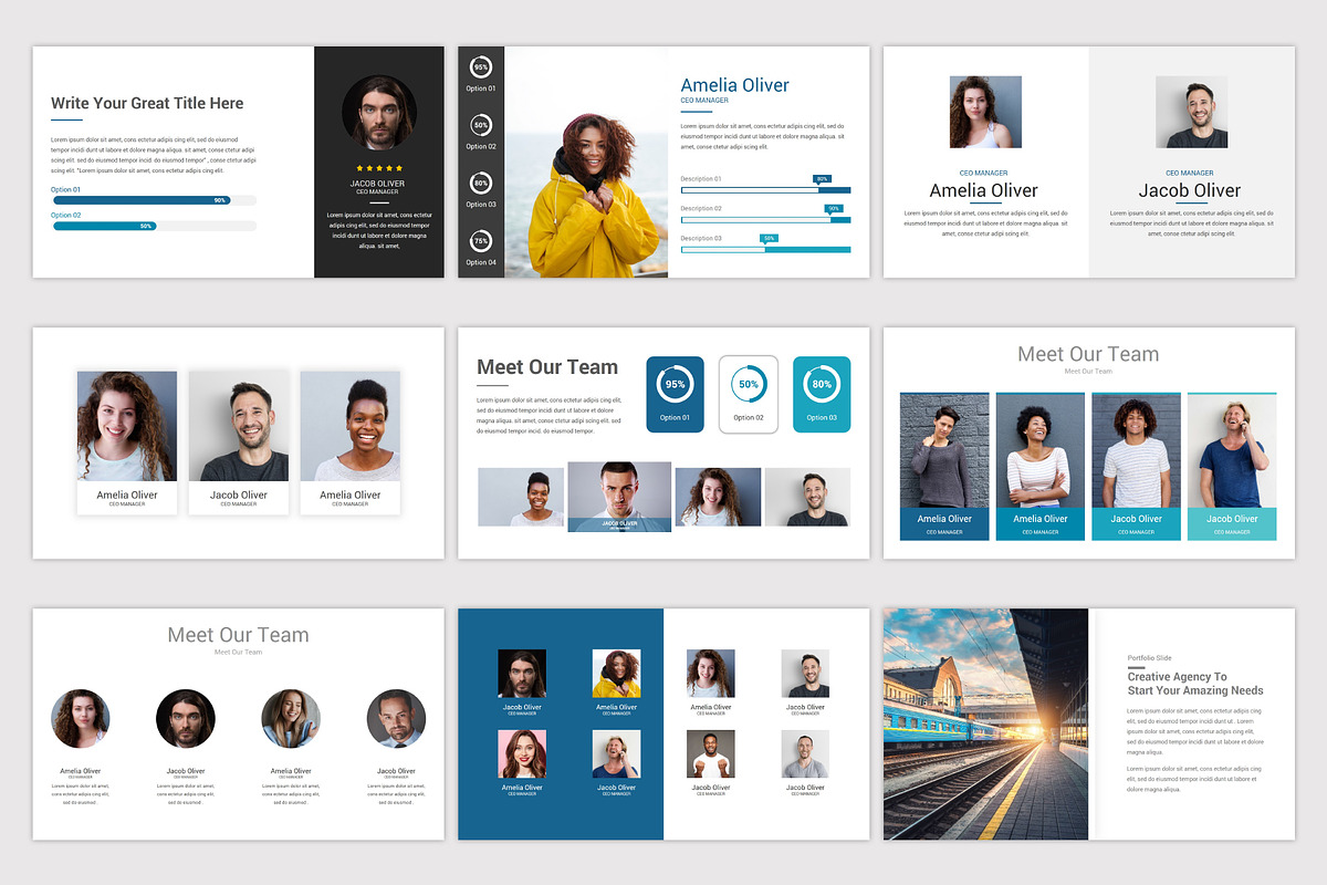 Best Startup Keynote Template, a Presentation Template by SlideOne (Photo 8 of 12)