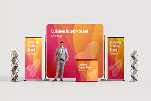 Exhibition Display Stand Mockups