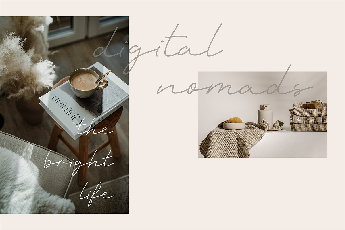 Monoline Boho | A Handwritten Script, a Handwritten Font by Vanem Studio (Photo 9 of 11)