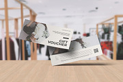 Gift Voucher Mockup, a Merchandise Mockup by graphicpages (Thumbnail 11 of 17)