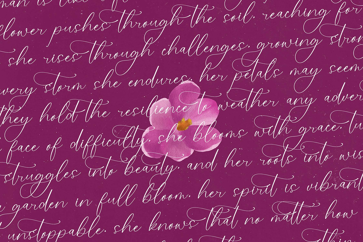 Herlina Aliyah Stylish Calligraphy, a Script Font by stylishtype.co (Photo 9 of 20)