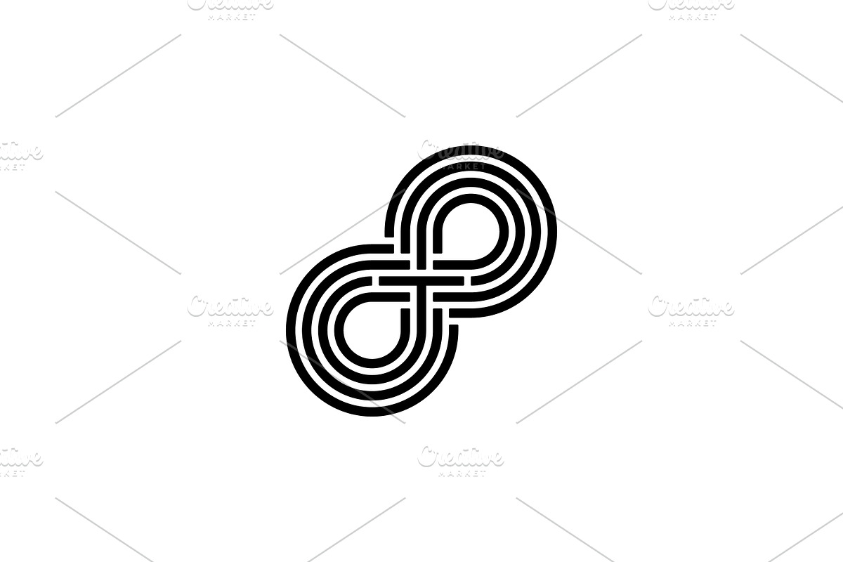 Letter T T8 8T Infinity Logo, a Branding & Logo Template by onripusindo
