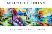Beautiful Spring, a Decorative Illustration by Digital Art Creations (Thumbnail 1 of 6)