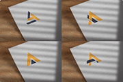 Creative A Letter 4 Logo Icons, a Branding & Logo Template by DesignBox (Thumbnail 1 of 5)