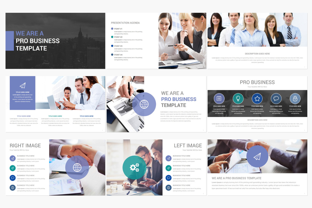 Pro Business PowerPoint Template, a Presentation Template by SlideArt (Photo 5 of 21)