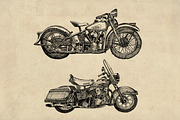 American Classic Motorcycles, an Illustration by Doggy Days (Thumbnail 1 of 4)