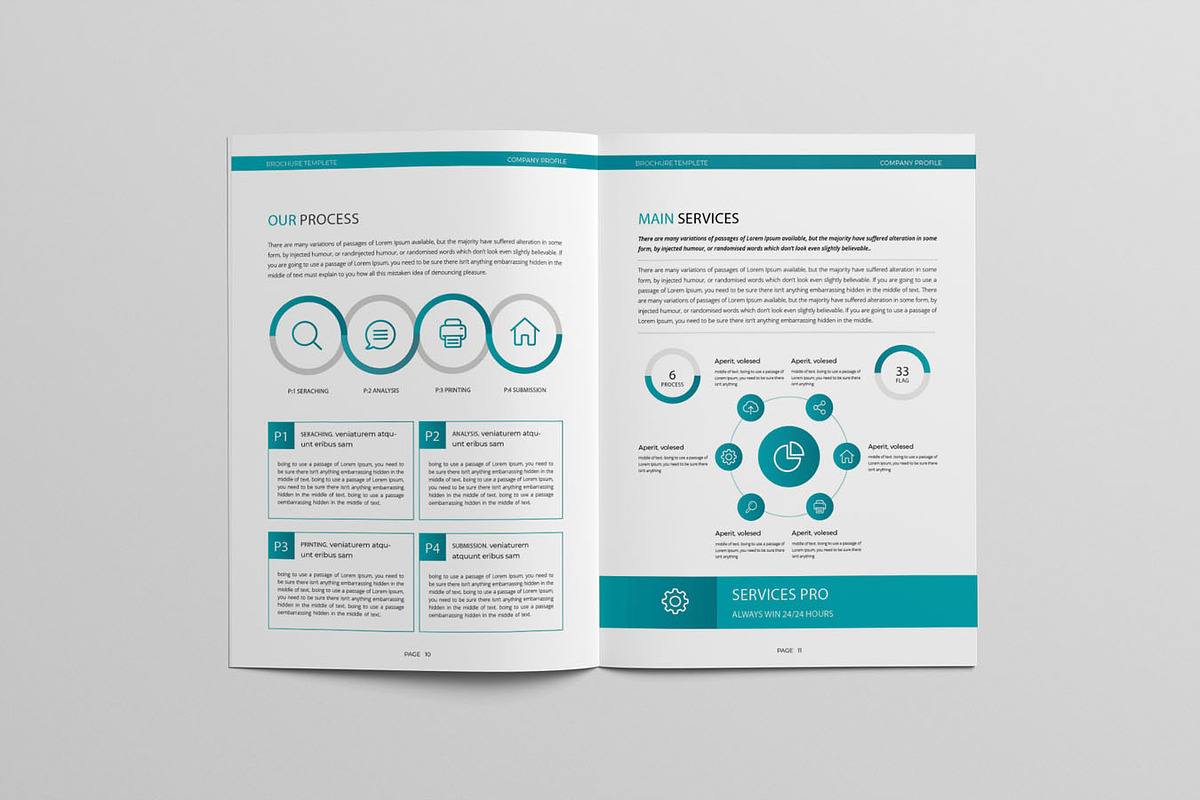 Company Business Brochure, a Brochure Template by Taiffco (Photo 8 of 8)