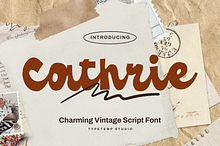 Cathrie Vintage Script