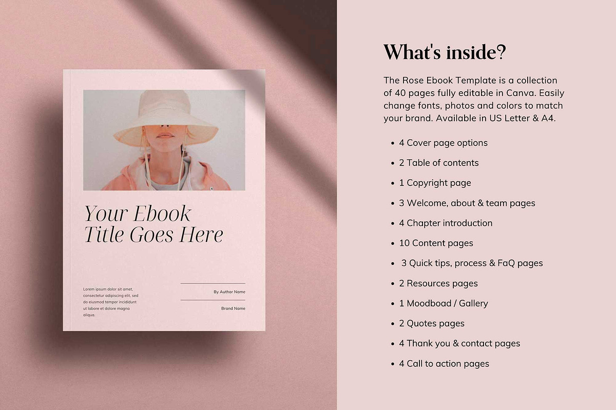 ROSE | Canva eBook Template, a Magazine Template by Sierra Creative Studio (Photo 10 of 13)