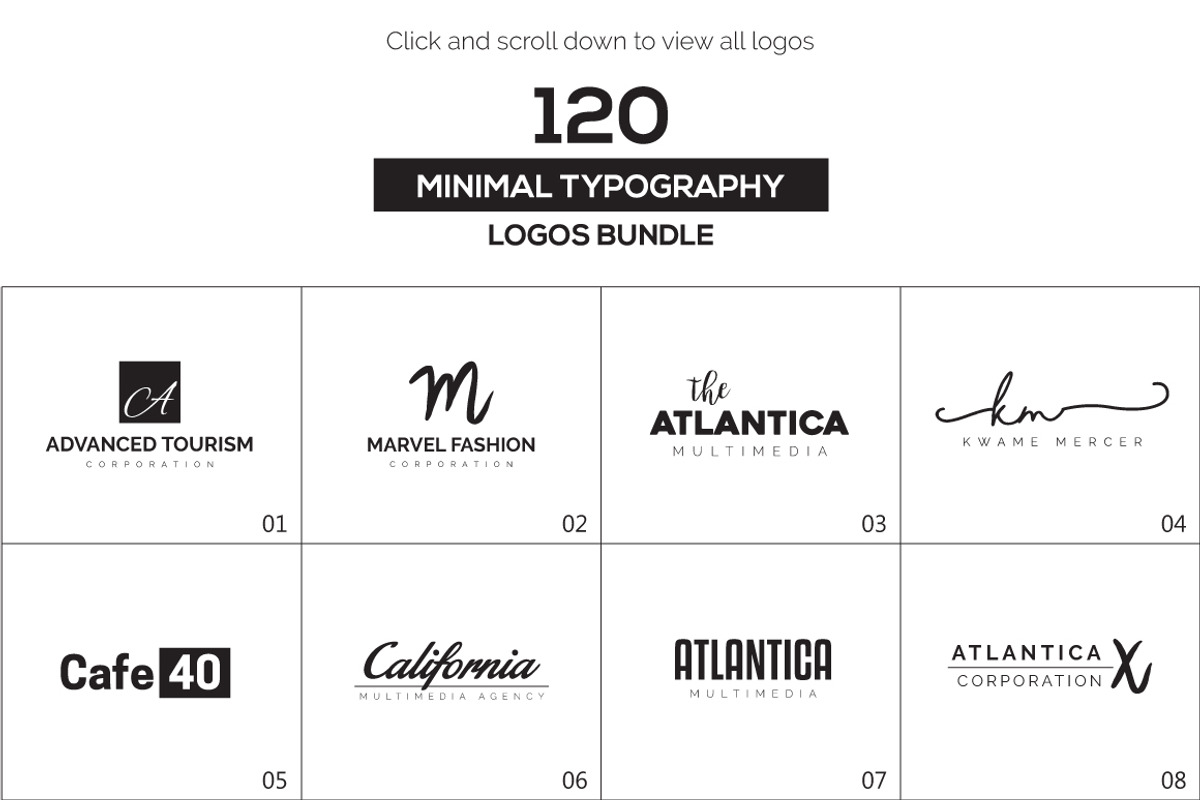 520 Premade Logo Bundle + Bonus, a Branding & Logo Template by XpertgraphicD (Photo 5 of 76)