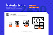 2430 Material Icons, an Outline Icon by Illustrato (Thumbnail 7 of 10)