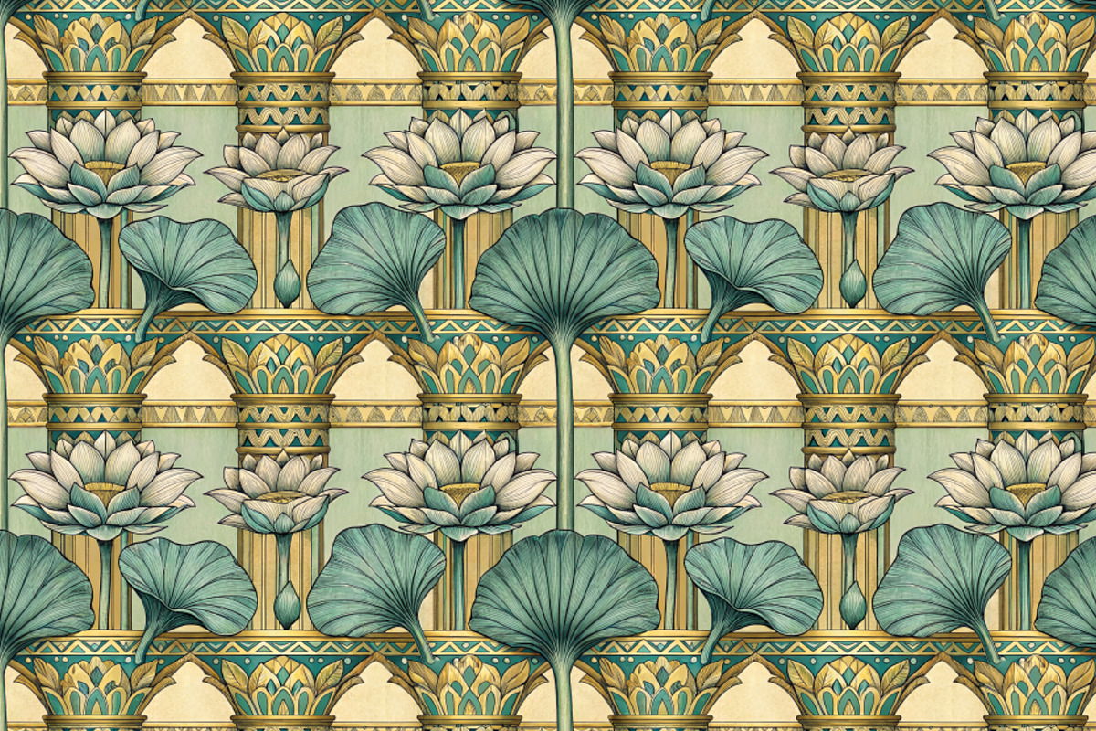 Early world. Seamless pattern set., a Pattern Graphic by Designs by Helen Trupak (Photo 3 of 8)