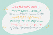 Golden Clouds Font Duo & Doodles, a Script Font by Anastasia Cuza (Thumbnail 10 of 12)