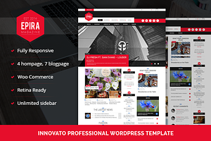Epira Magazine WordPress theme