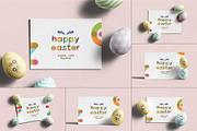 Easter Eggs and Card Mockup, an Advertising Mockup by DesignRushMarket (Thumbnail 1 of 8)