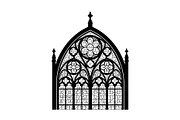 Gothic Church Window Frame Bundle, an Illustration by jahid234 (Thumbnail 16 of 31)