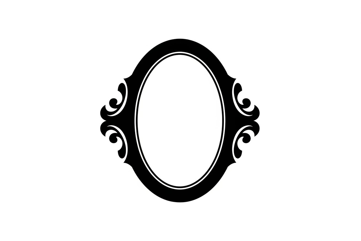 Vintage Oval Frame Vector Bundle, an Illustration by musafir_fashion (Photo 28 of 31)