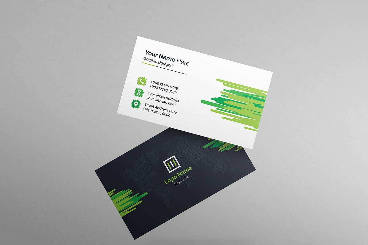 Business Card Design Template, a Business Card Template by mijli (Photo 10 of 12)