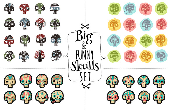 Skulls Set