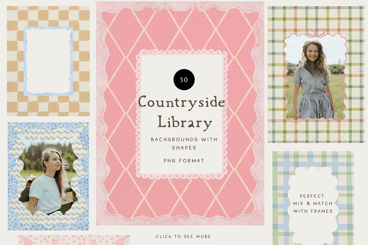 Countryside Pastel Spring Background, a Background Graphic by Grace Noboa Illustrations (Photo 10 of 15)