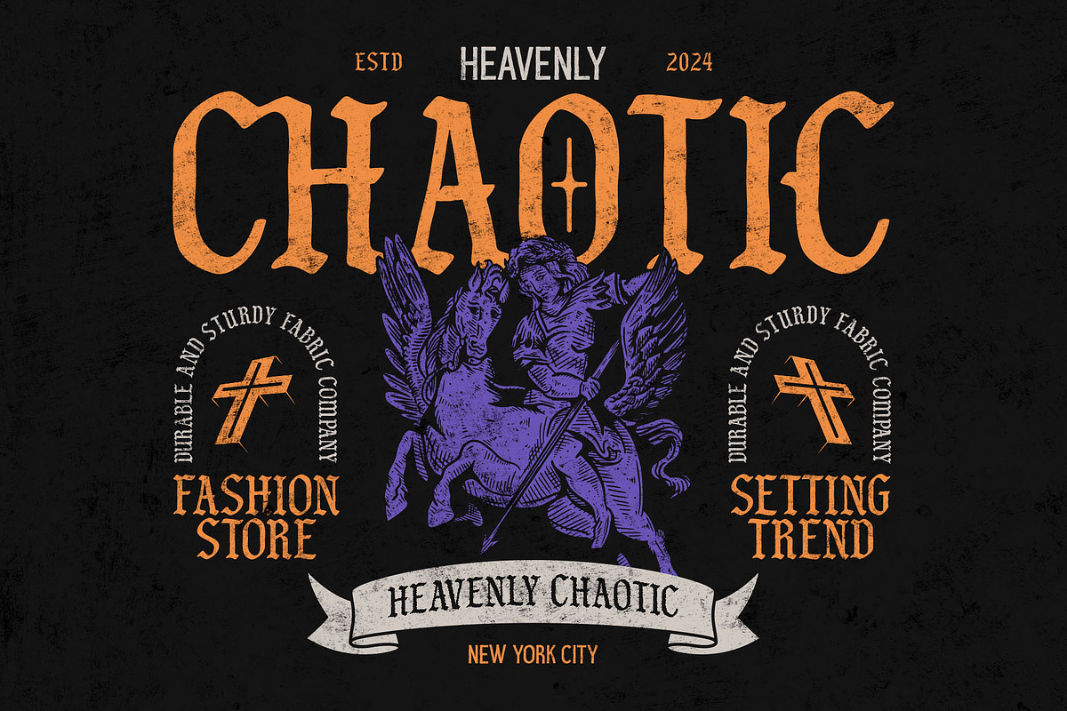Black Chorola Typeface, a Blackletter Font by alit design (Photo 5 of 15)