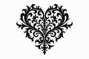 Vintage Heart Vector Design, an Illustration by Creativeshirt (Thumbnail 9 of 21)