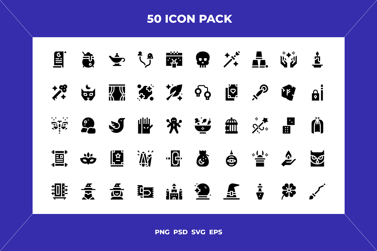 Magic icons, an Outline Icon by Wencory (Photo 1 of 2)