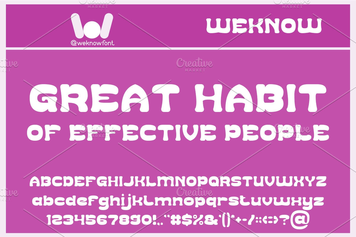 Geographic font, a Font by weknow (Photo 3 of 5)